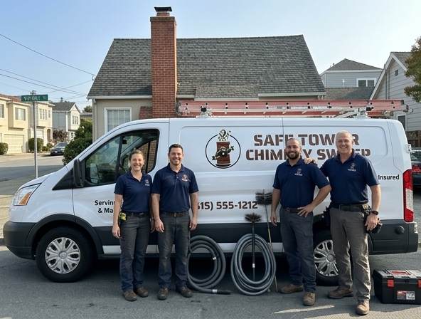 Contact Safe Tower Chimney Sweep	 in San Rafael